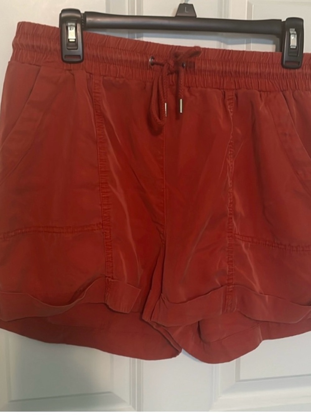 SALE 3/$20 Drawstring Relaxed Shorts - Rust Red